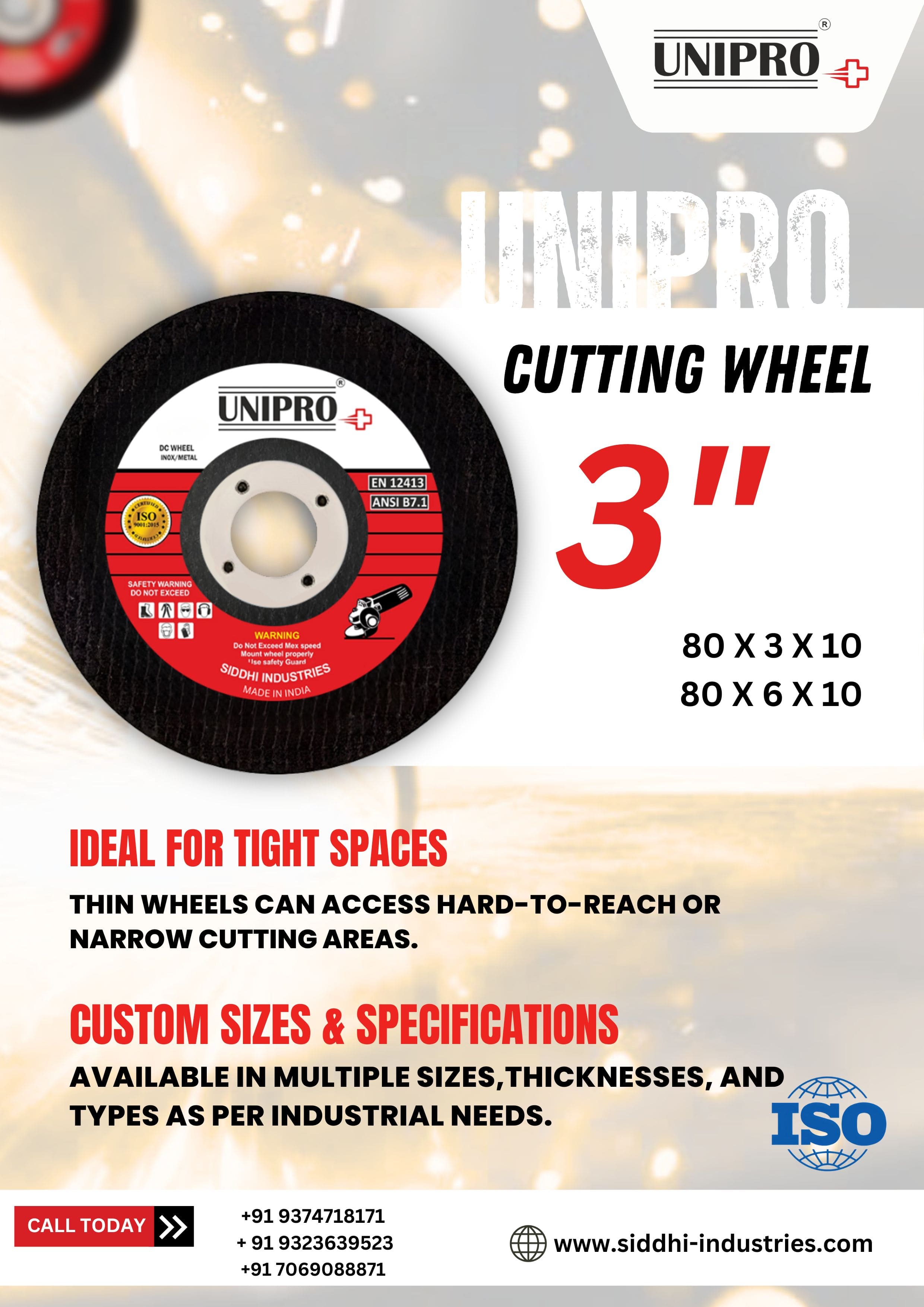 Unipro 3 inch